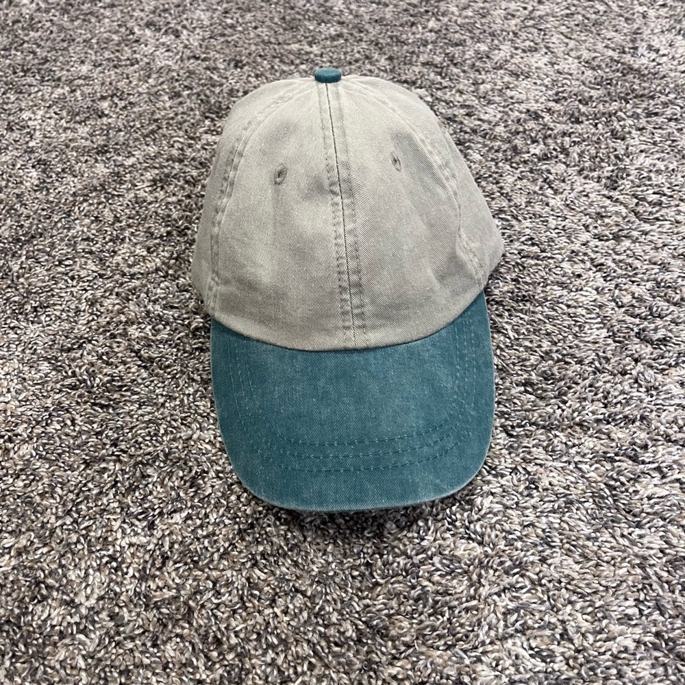 Adams Gray and Teal Hat